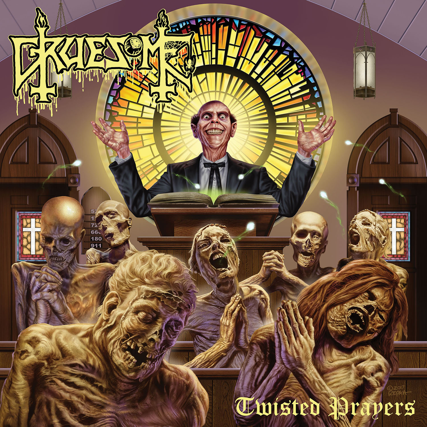 (image for) Gruesome - Twisted Prayers LP (Soul Sperm)